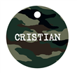 Tarjetitas redondas Camufladas 20u Pers